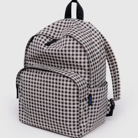 Baggu BackPack Black And White Gingham