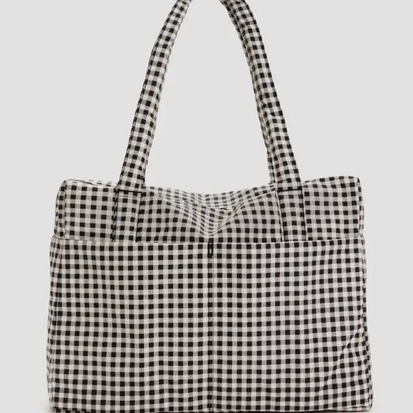 Baggu Carry-On Black And White Gingham
