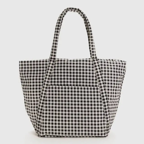 Baggu Cloud Bag Gingham Black And White
