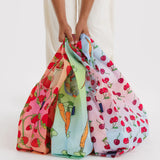 Baggu - Ensemble de 3 Sacs Standard Set of 3 Bags - Carrots And Berries Carottes Et Baies - Ouverts
