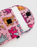 Baggu-Housse du Laptop Keith Haring 13-14 Ouvert