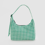 Baggu-Mini Sac en Nylon-Green Gingham