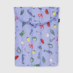 Baggu Puffy Laptop Sleeve 13/14 inch Sea Charms