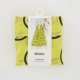 Baggu - Sac Réutilisable Standard - Yellow Happy Emballé