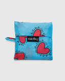 Baggu-Sac Reutilisable Standard Coeurs Keith Haring Emballe