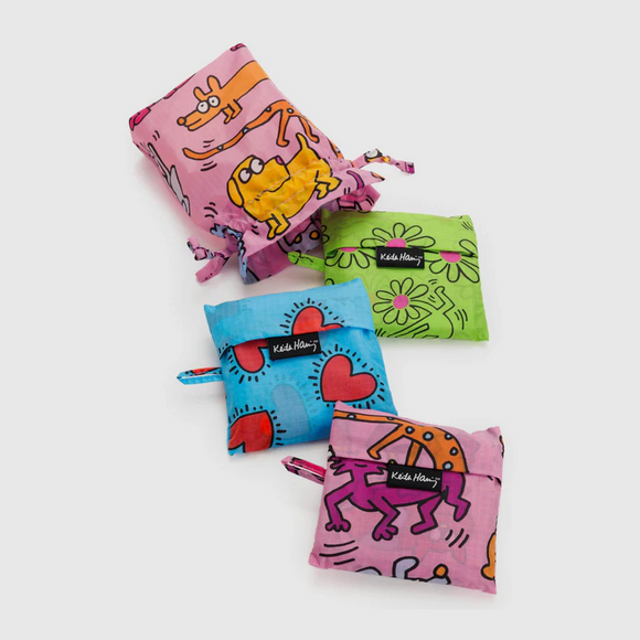 Baggu-Trio de Sac Reutilisable Standard Keith Harring