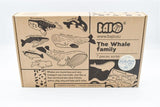 Bako Puzzle En Bois Famille De Baleines Boîte