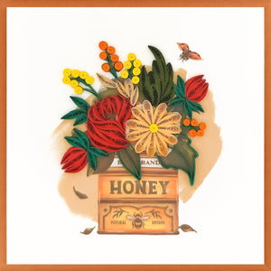 Carte de souhaits - Pot de Fleurs