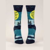 Blue Q - Bas Pour Femmes - Dragons And Wizzards And S - Face