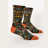 Blue Q - Bas Pour Hommes  - Hate Will F Loose