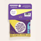 Blue Q - Jouet Catnip - Rub Your Face - Dos