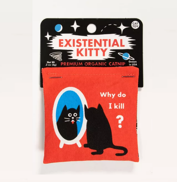 BlueQ-Jouet Herbe a Chat-Existential Kitty Catnip