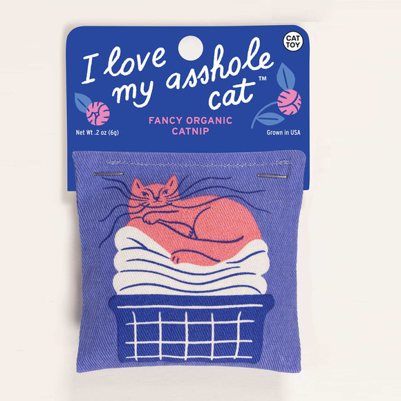 Blue Q - Jouet Pour Chat - I Love My Asshole Cat