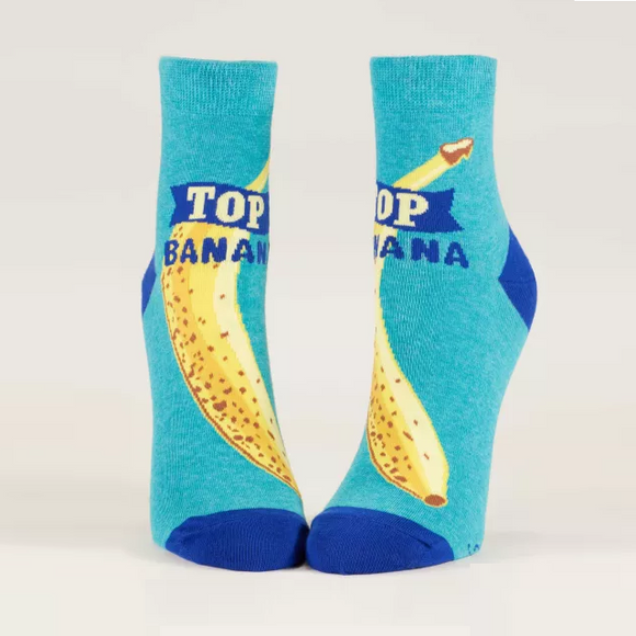 BlueQ Chaussette-Top Banana Ankle Socks