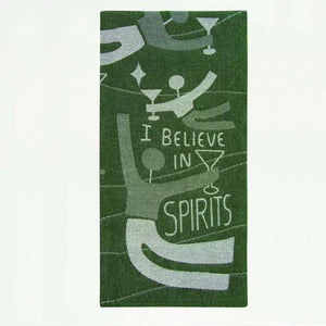 Blue Q Linge À Vaisselle I Believe In Spirits Dish Towel