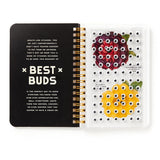 Brass Monkey Livre Autocollants Best Buds Sticker Book Jaquette