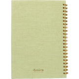 Carnet a spirales brode - Pome - Arriere