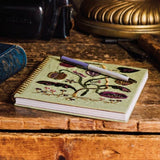 Carnet a spirales brode - Pome - Dans Decor