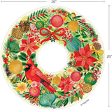 Casse-tête Couronne de Noel - WerkShoppe - Dimensions