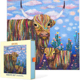 Casse-tête Vache Écossaise - WerkShoppe