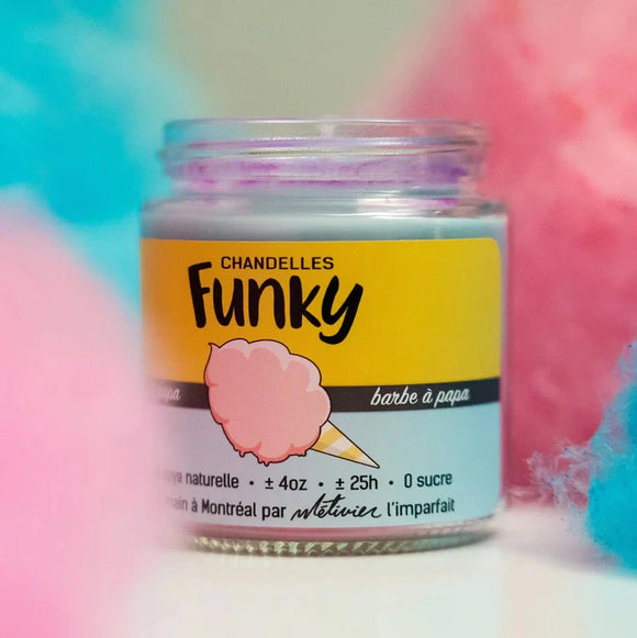 Chandelle Funky-Barbe a Papa