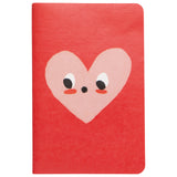 Danica - Duo De Carnets De Notes Heart To Heart Set Of 2 NoteBooks - JNB4195D - Recto Mono Coeur
