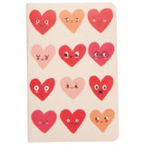 Danica - Duo De Carnets De Notes Heart To Heart Set Of 2 NoteBooks - JNB4195D - Recto Multi Coeurs