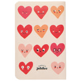 Danica - Duo De Carnets De Notes Heart To Heart Set Of 2 NoteBooks - JNB4195D - Verso Multi Coeurs