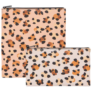 Danica-Duo de pochette a fermeture a eclair Wild Heart