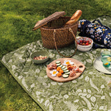 Danica - Jeté De Picnic Fougères et Sous-Bois Fern & Frond Picnic Blanket - NPB4185D - LifeStyle