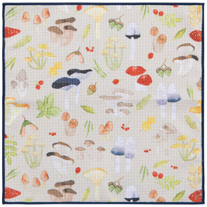 Danica - Linge A Vaisselle Carre - Champignons