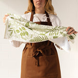 Danica - Linge À Vaisselle Fougères et Sous-Bois Fern & Frond Terry Dishtowel - NKT4200D - Style De Vie