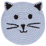 Danica Jubilee-Ensemble de Sous-Verres Meows & Furever Bleu