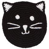 Danica Jubilee-Ensemble de Sous-Verres Meows & Furever Noir