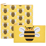Danica Jubilee - Pochettes À Collation Abeilles BumbleBee Snack Bags Set Of 2 - JLU4151D 