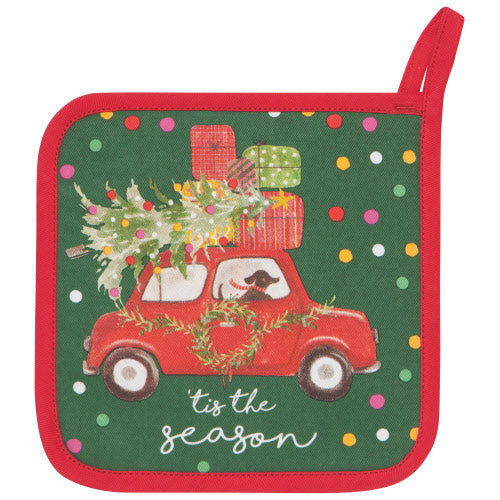 Poignée Pour Le Four - 'Winter Wheels'