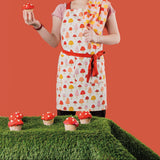 Danica Jubilee - Tablier et linge a vaisselle - champignon
