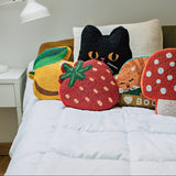Danica jubilee - Coussin perle - Fraise - Dans décor