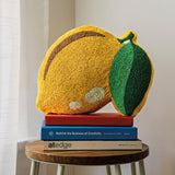 Danica jubilee - Coussin perle - Citron - Dans décor