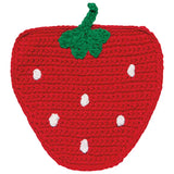 Danica jubilee-Sous-Verre crochete Berry Sweet-Rouge Fonce