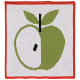 Danica jubilee - Trio de linge a vaiselle tricote - Une pomme par jour - Blanc
