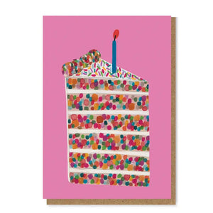 Daria Solak Ilustration-Carte de Souhait Piece Of Cake