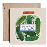 Daria Solak Ilustration-Carte de Souhait Big Dill