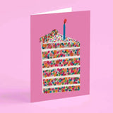 Daria Solak Ilustration- Carte de Souhait Piece Of Cake Life