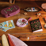 Demi-pochette plate a fermeture eclair - Rose - Dans decor