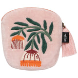 Demi-pochette plate a fermeture eclair - Venus