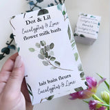 Dot et Lil - Sachet Lait De Bain Eucalyptus Et Lime