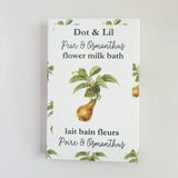 Dot et Lil - Sachet Lait De Bain Poire et Osmanthus