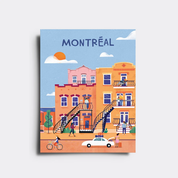 Elaillce-Carte Postale Montreal en ete