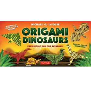 Ensemble D'Origami Dinosaures Origami Kit